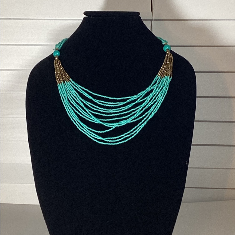 HALF PRICE SALE STATEMENT NECKLACE, GIFT FOR HER , AFRICAN NECKLACE
